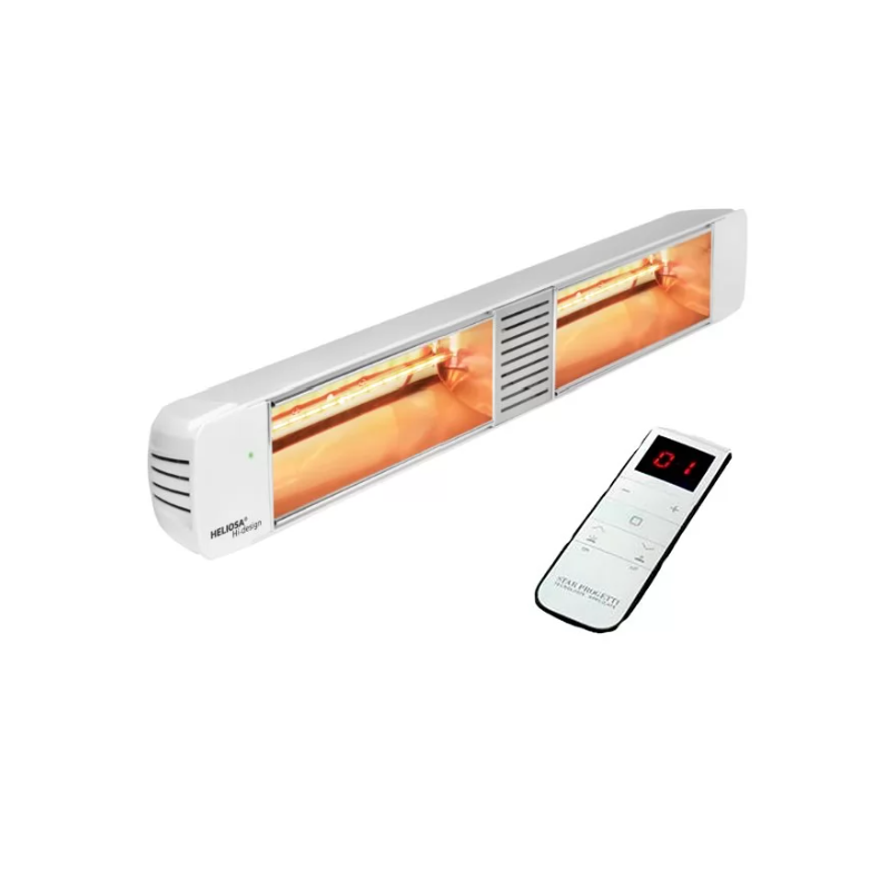 Heliosa HD 88 Radiant Heater 3000W Radio remote control white
