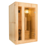 Sauna a Vapor Zen 2 lugares Pacote Completo 3.5kW