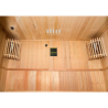 Sauna a Vapor Zen 2 lugares Pacote Completo 3.5kW