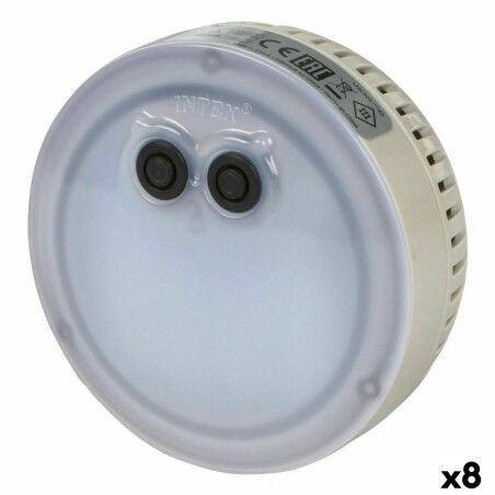 Luce piscina Intex 28503 12 x 12 x 6,5 cm Multicolore (8 Unità)