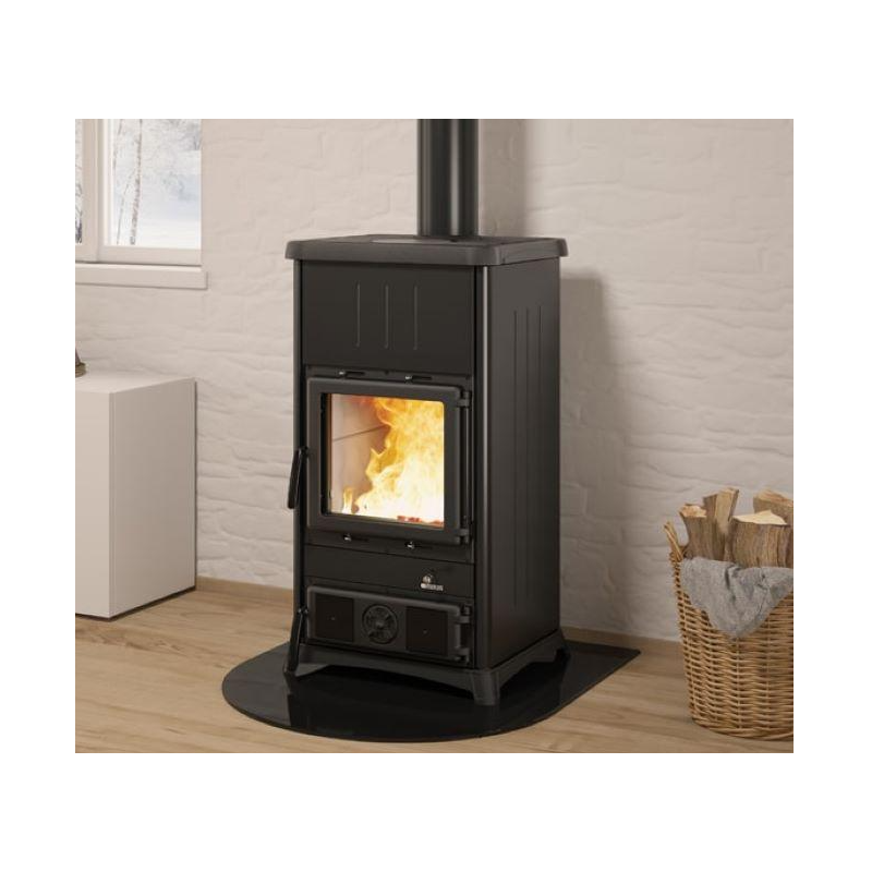 Heat recovery wood stove La Nordica Concita 2.0 Steel 13kW