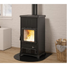 Heat recovery wood stove La Nordica Concita 2.0 Steel 13kW