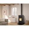 Heat recovery wood stove La Nordica Concita 2.0 Steel 13kW