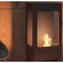 Infire 1L Insert 600 Bioethanol Burner com 2 unidades de vidro