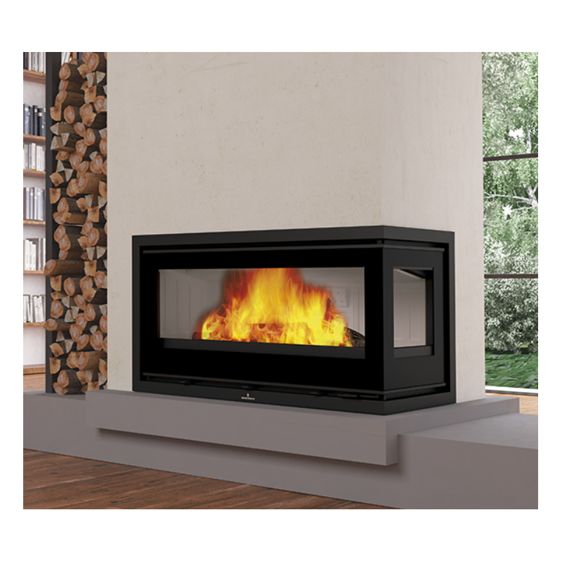 Bronpi Cairo 110-D 2-Window Wood Insert Right Side Vision 15kW