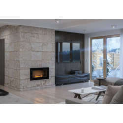 SIMPLEfire Frame 900 Bioethanol Fireplace Black with 1 Window