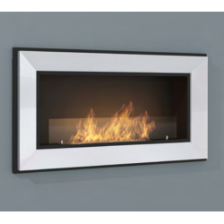 SIMPLEfire Frame 900 Bioethanol Fireplace Black with 1 Window
