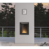 SIMPLEfire Frame 550 Schwarzer Bioethanol-Kamin mit 1 Fenster
