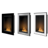 SIMPLEfire Frame 550 Black Bioethanol Fireplace with 1 Window