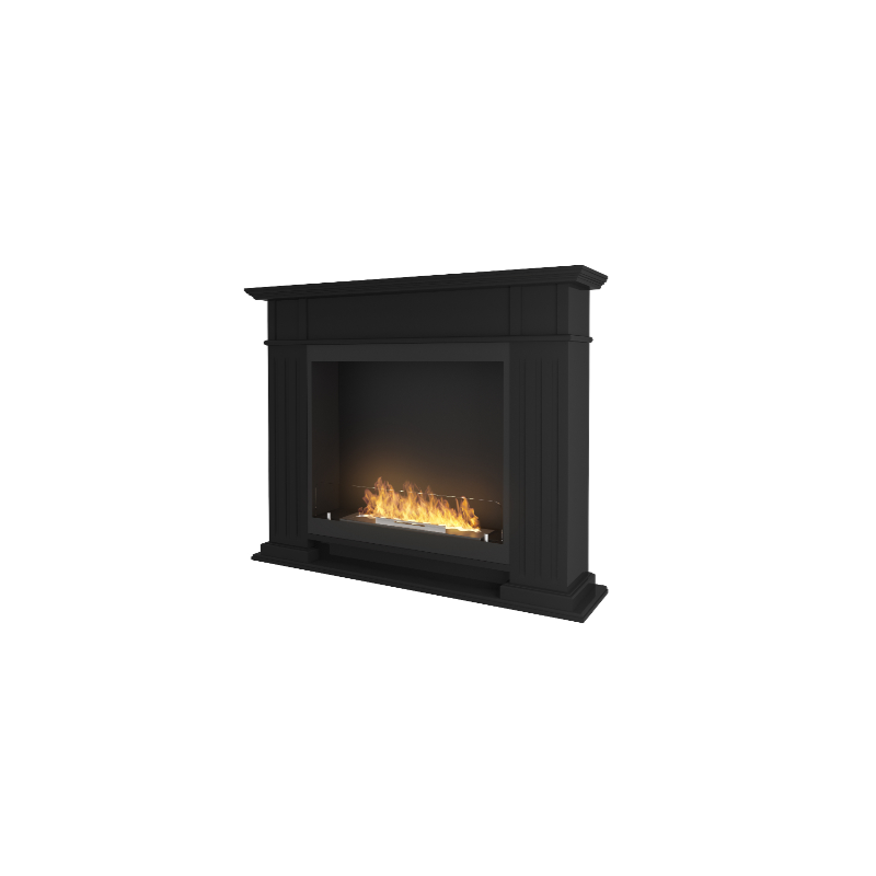 Infire Inportal1 Bioethanol Fireplace White with 1 Window
