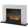 Infire Inportal1 Bioethanol Fireplace White with 1 Window