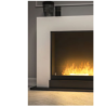Infire Inportal1 Bioethanol Fireplace White with 1 Window