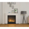 Infire Inportal1 Bioethanol Fireplace White with 1 Window