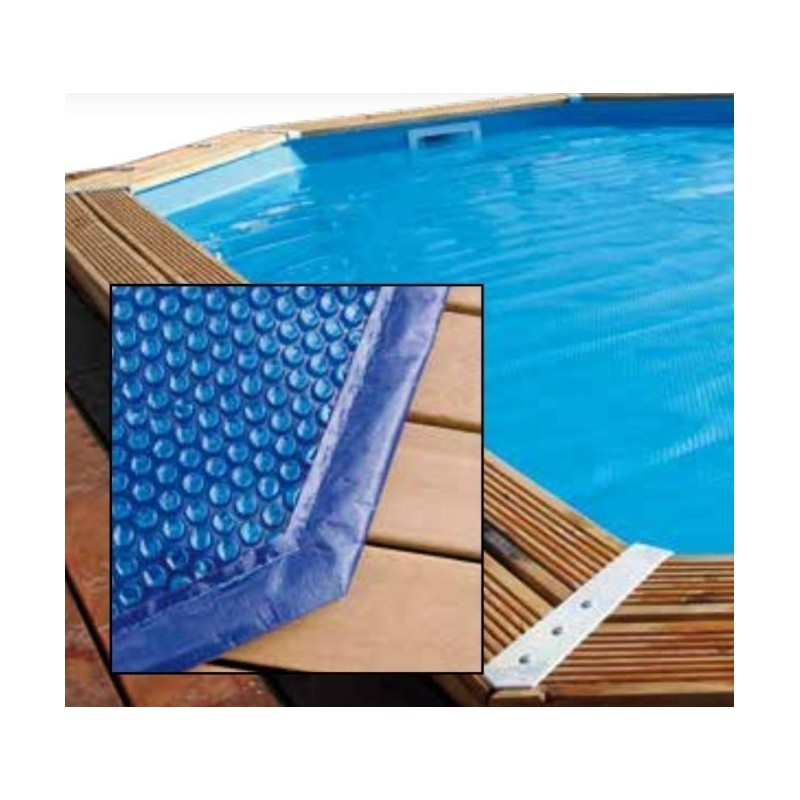 Bubble cover for pool Ubbink 490x355 octagonal oval