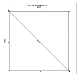 Abri de jardin Habrita Thermabri en bois massif 15,14 m2 avec toit en acier