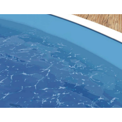 Azuro Oval Pool 5.5x3.7x1.2 Freestanding or Inground Sand Filter