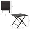 Table set with 2 chairs Aktive 75 x 70 x 75 cm (3 Pieces)
