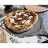Base Alfa Cart para Moderno 1 Horno de Pizza con Ruedas Negro