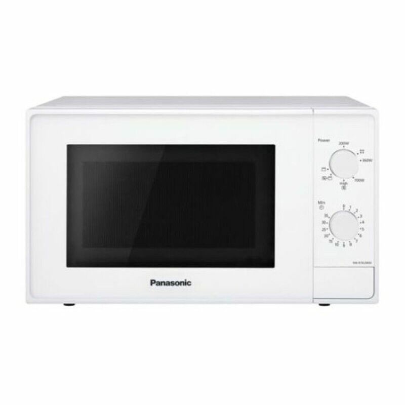Mikrowelle mit Grill Panasonic NN-K10JWMEPG Weiß 800 W 1000 W 20 L Mikrowelle mit Grill Panasonic NN-K10JWMEPG Weiß 800 W 1000 W 20 L