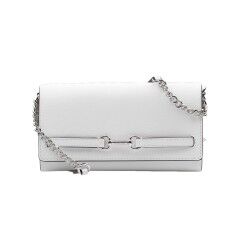 Borsa a Tracolla Michael Kors Carson Bianco 22 x 12 x 4 cm