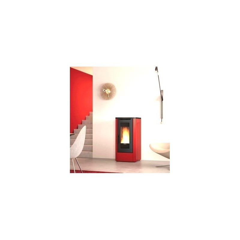 Fogão a pellets La Nordica Extraflame Dahiana VFS 10 kW ventilado Ivory