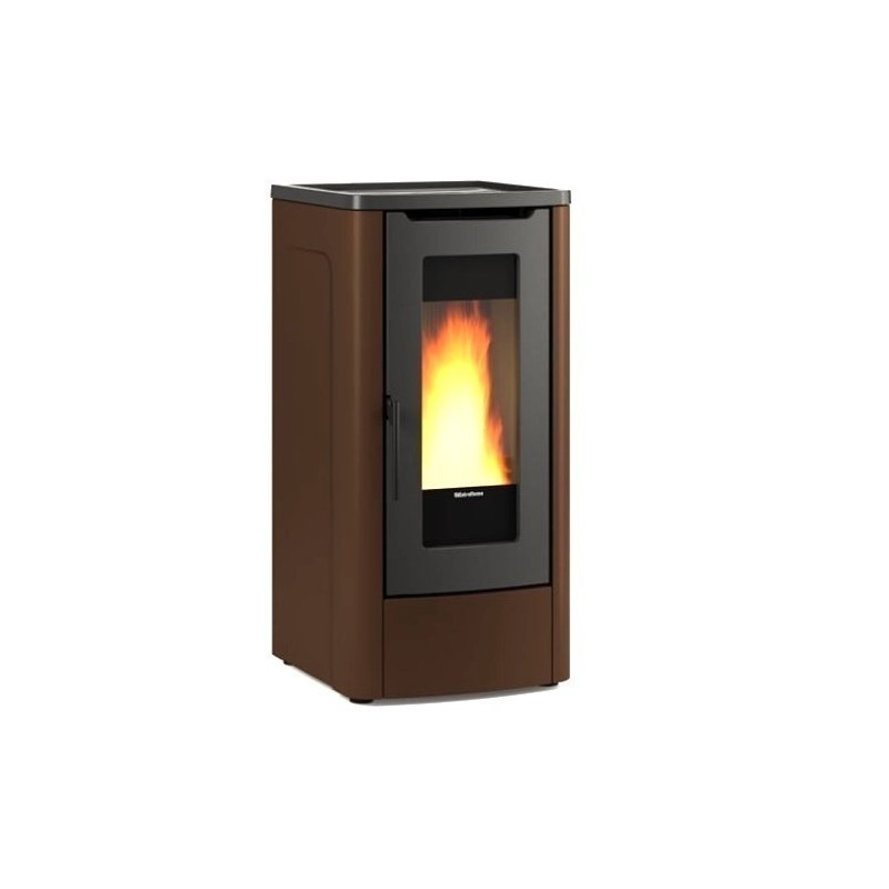 La Nordica Extraflame Dahiana VFS 10 kW Ventilated Bronze Pellet Stove