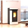 La Nordica Extraflame Lucia 12 kW Ventilated Pellet Stove Taupe