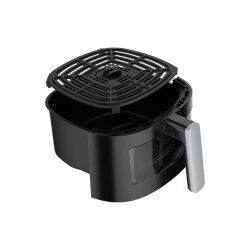 Friggitrice ad Aria Blaupunkt AGDBLEC008 Nero Argentato 1300 W 3,7 L