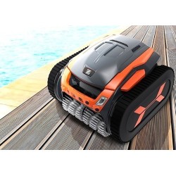 Robô elétrico de piscina Zodiac Vortrax RTRX 8500 iQ com carrinho