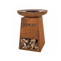 Braciere Orion Rust e coperchio RedFire