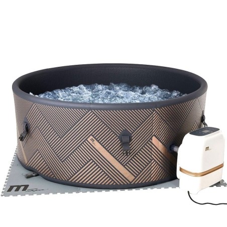 Mono 6-Sitzer halbstarrer Spa 173cm und Wifi MSpa