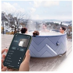 Spa semirrígido mono de 6 plazas de 173cm y Wifi MSpa