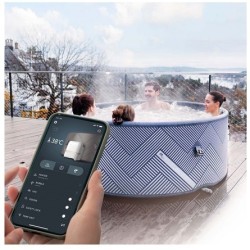 Spa Naval 6 places semi-rigide 173cm et Wifi MSpa