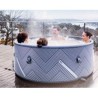 Spa semirrígido mono de 6 plazas de 173cm y Wifi MSpa