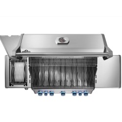 Barbecue a gas Napoleon Rogue® PRO-S 625 RSIB in acciaio inox SIZZLE ZONE™ 7 con bruciatore laterale e posteriore
