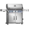 Napoleon Rogue® PRO-S 625 RSIB stainless steel SIZZLE ZONE™ 7 gas barbecue with side and rear burner