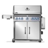 Napoleon Rogue® PRO-S 625 RSIB stainless steel SIZZLE ZONE™ 7 gas barbecue with side and rear burner