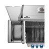 Napoleon Rogue® PRO-S 625 RSIB stainless steel SIZZLE ZONE™ 7 gas barbecue with side and rear burner