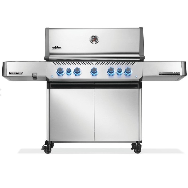 Napoleon Prestige® 665 RSIB SIZZLE ZONE Barbacoa™ de gas de 7 quemadores con 1 trasero