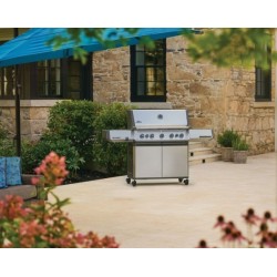 Napoleon Prestige® 665 RSIB SIZZLE ZONE Barbacoa™ de gas de 7 quemadores con 1 trasero