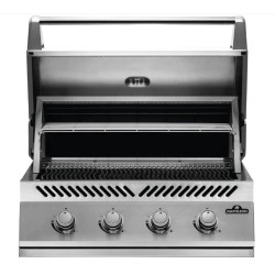 Barbecue gaz Napoleon Encastrable 500 Bi Serie 32 avec 4 brûleurs en inox