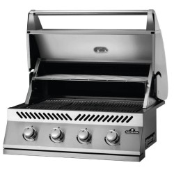 Barbecue gaz Napoleon Encastrable 500 Bi Serie 32 avec 4 brûleurs en inox