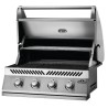 Barbecue gaz Napoleon Encastrable 500 Bi Serie 32 avec 4 brûleurs en inox