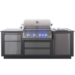 OASIS® 105 Napoleon Cucina da esterno con zona sfrigolante® Griglia laterale serie 700