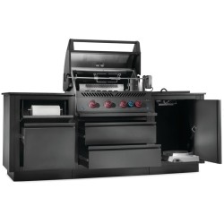 OASIS® 105 Napoleon Matte Black 700 Series Sizzle Zone® Side Outdoor Kitchen