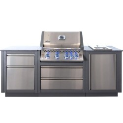 OASIS® Compact P500 Napoleon Cucina da Esterno con Barbecue e Zona SfrigolanteMD