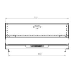 Barbecue Le Marquier Original Inox Encastrable 52x35