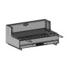 Le Marquier Original Stainless Steel Built-In Barbecue 52x35