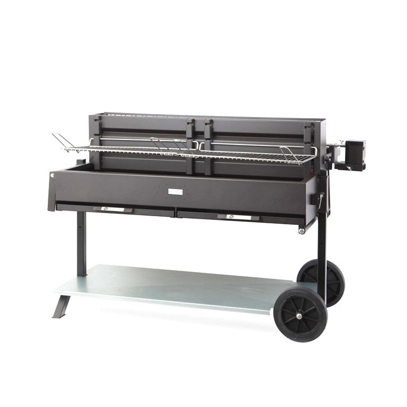 Barbecue Le Marquier Méchoui sur Chariot et Tournebroche