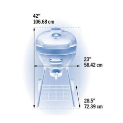 Barbecue grill Napoleon au charbon de bois PRO22
